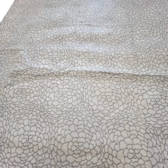 Calvin Klein Cotton Napkins Silver Floral 20" Square Set of 3 COTTAGECORE Preppy - Picture 4 of 11